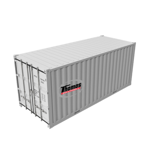 Commercial rental container