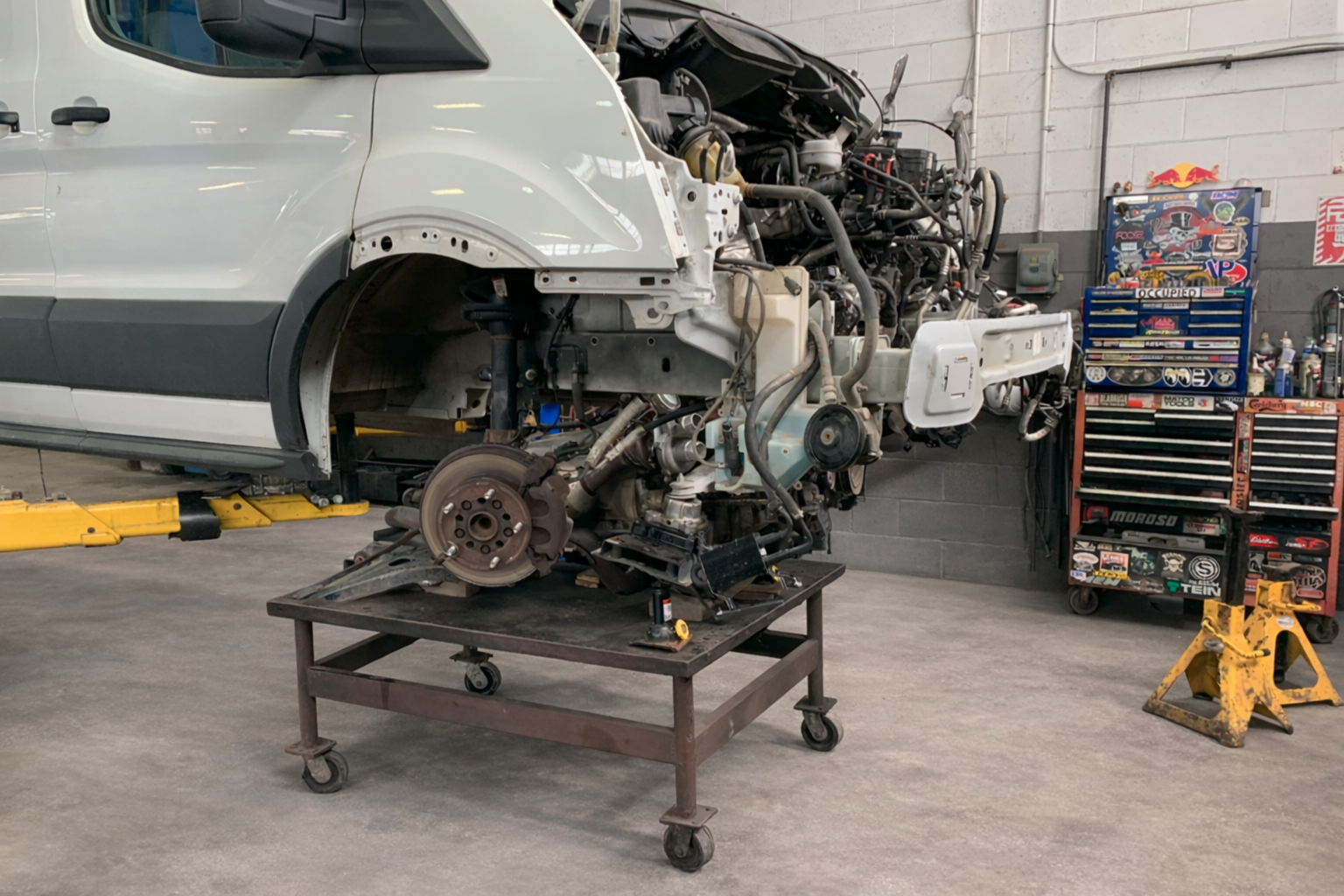 Vehicle collision repair