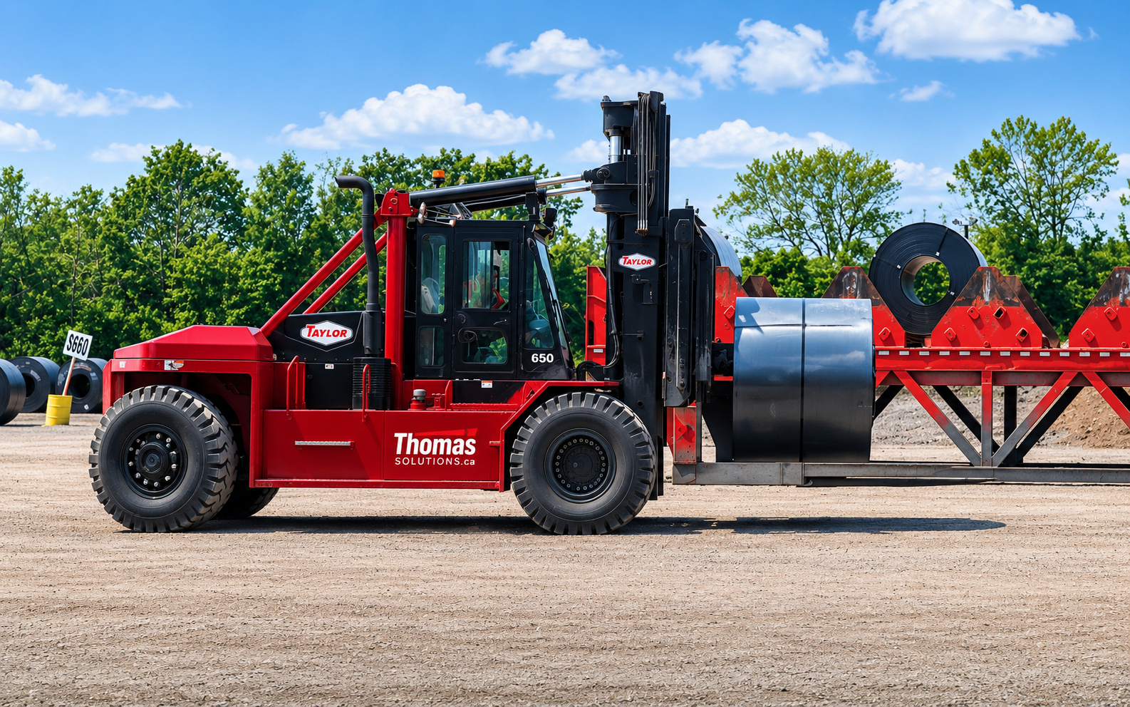 Thomas logistics trucks