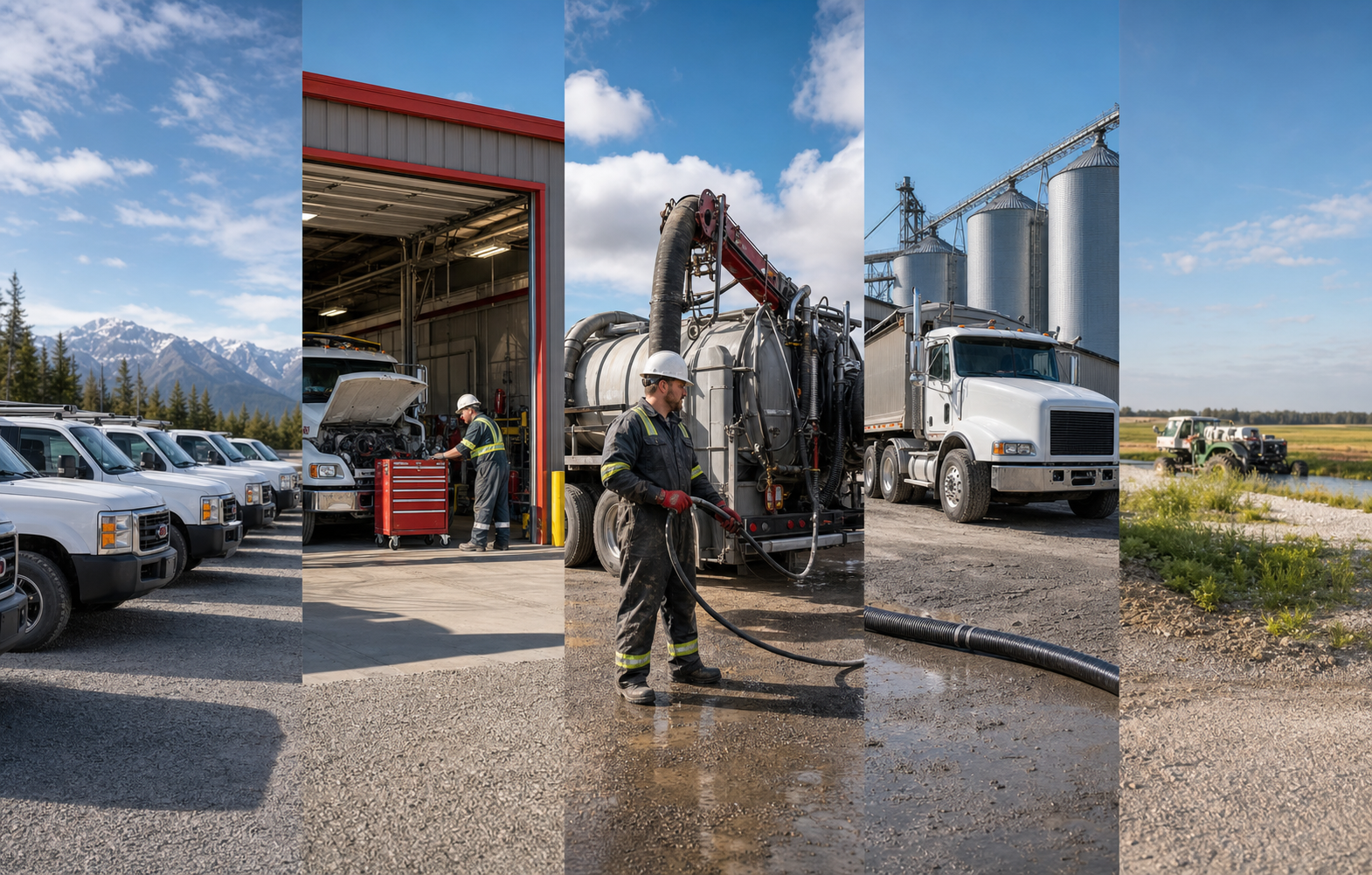 Custom operational solutions combining fleet, staffing, logistics and environmental services