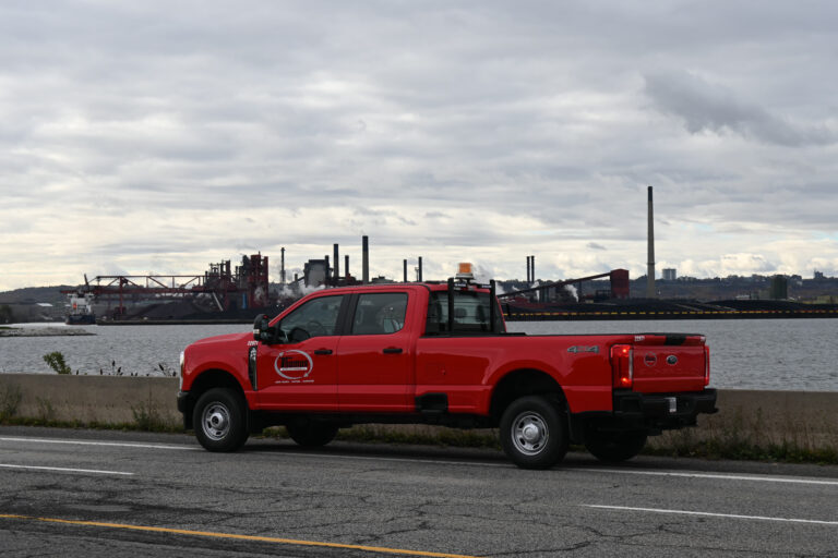 Ford F-250 commercial rental pickup